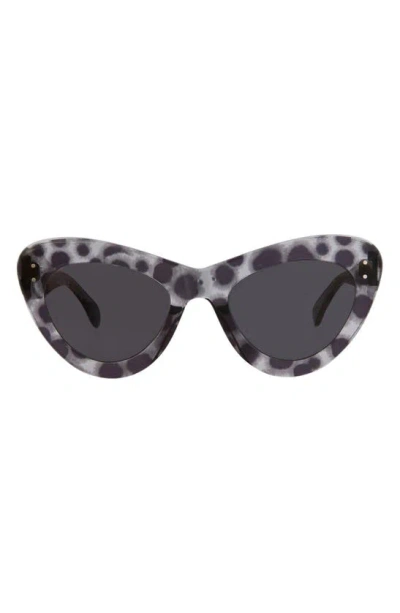 Alaïa Cat Eye-frame Acetate Sunglasses In Grey