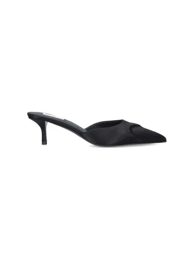 Alaïa "55" Mules In Black
