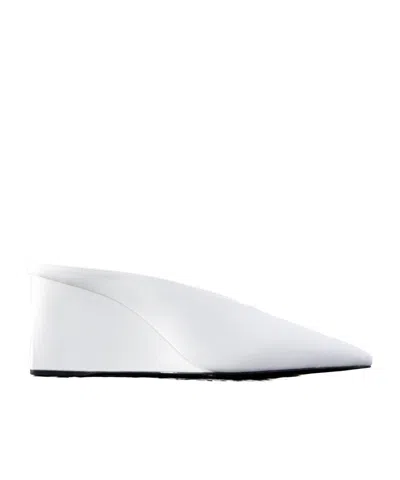 ALAÏA 75MM SATIN-FINISH MULES