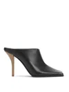Alaïa Alaia Mules 90 Heel Mule In Black