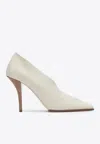 Alaïa Alaia Soft Square Ivory Pumps Women In White