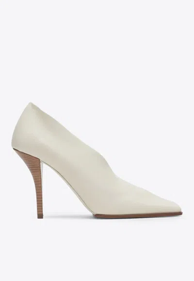 Alaïa Elegant 90mm Pumps In White