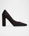 Alaïa 90mm Calf Hair Pumps In Brown