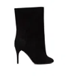 Alaïa Leather Bow Over-the-knee Boots 90 In Black