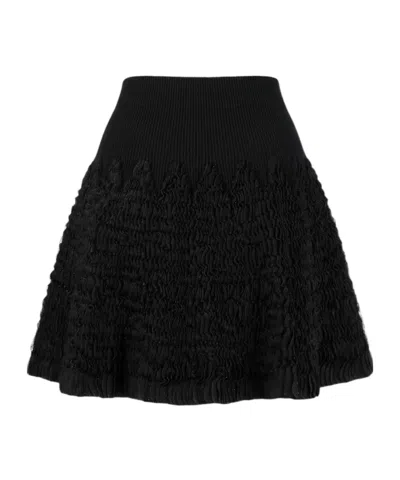 Alaïa A-line Skirt In Black