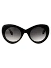 Alaïa Alaia Sunglasses Aa0064 S 2 In 002 Black Black Grey