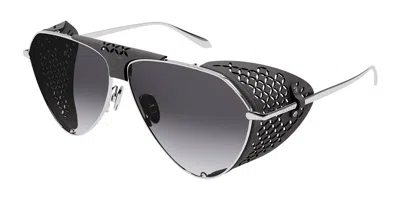 Alaïa Aa0067s 001 Women's Sunglasses Silver Size 62
