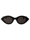 Alaïa Alaia Sunglasses Aa0069 S 1 In Black