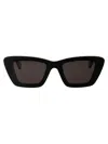 Alaïa Alaia 00 Black Black Grey Acetate Sunglasses In Black