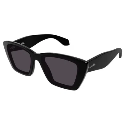 Alaïa Aa0070s001-black-black-grey In Metallic