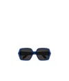 Alaïa Aa0077s Geometric-frame Sunglasses In Black