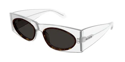 Alaïa Aa0085s 001 Occhiali Da Sole Chiari Per Donna