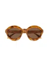 Alaïa Aa0088s Sunglasses In Brown