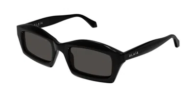 Alaïa Aa0089s 001 Women's Sunglasses Black Size 53