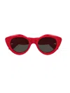 Alaïa Aa0091s Sunglasses In Red