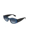 Alaïa Aa0093 Sunglasses In Blue