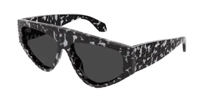 Alaïa Aa0097s 003 Women's Sunglasses Tortoiseshell Size 58 In Gray