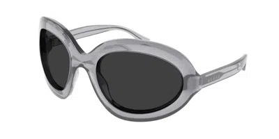 Alaïa Aa0101s 003 Women's Sunglasses Grey Size 65 In Gray