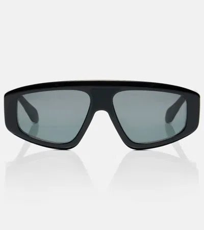 Alaïa Absolu Mask Sunglasses In Black