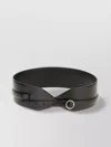 Alaïa Adjustable Wide Belt Gold-tone Buckle