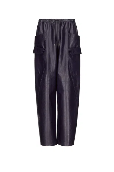 Alaïa Alaϊa Cargo Pant In Purple