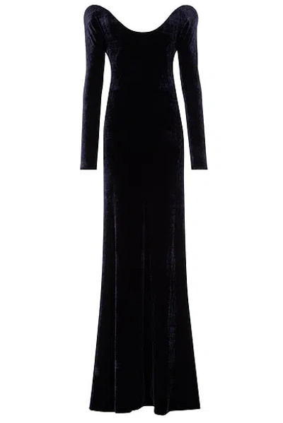 Alaïa Alaϊa Curved Dress In Black