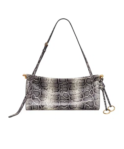 Alaïa Alaa Le Click East West Medium Shoulder Bag In Red