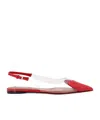 ALAÏA ALAÏA LE CŒUR FLAT SLINGBACK SHOES