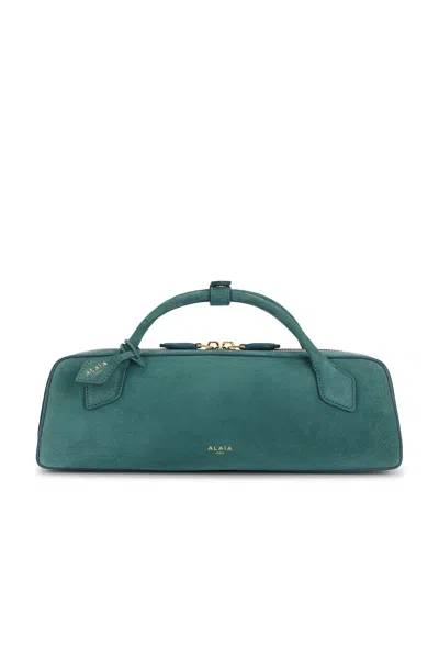 Alaïa Alaϊa Le Teckel Clutch In Vert De Gris