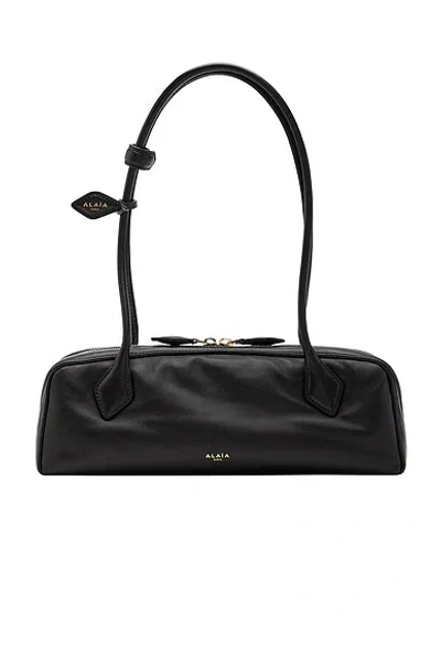 Alaïa Alaϊa Medium Teckel Bag In Black
