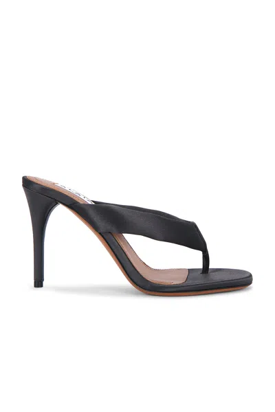 Alaïa Alaϊa Padded Sandal In Anthracite & Gris Fonce