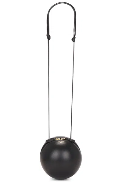 Alaïa Alaϊa Sphere Shoulder Bag In Black