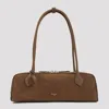 Alaïa Alaia Le Teckel Medium Leather Shoulder Bag In Brown