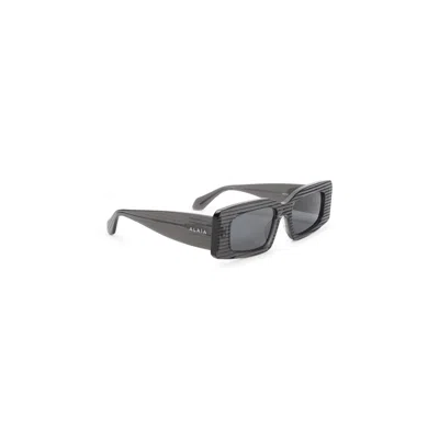 Alaïa Alaia  Acetate Sunglasses In Brown