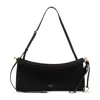 Alaïa Alaia Goatleather Shoulder Bag In Black