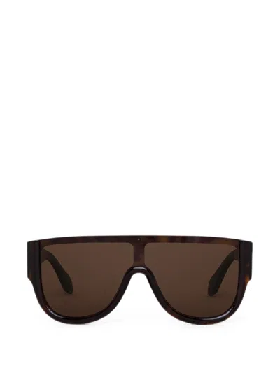 Alaïa Alaia Alaia Havana Recycled Acetate Sunglasses In Brown