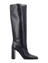 Alaïa Alaia  Leather Knee-high Boots In Black