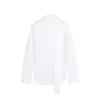 Alaïa Elegant Cotton Scarf Blouse For Women