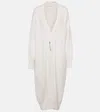 Alaïa Alpaca-blend Sweater Dress In White