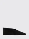 Alaïa Alaia Black Velvet Cube-heeled Mule Women In Animal Print