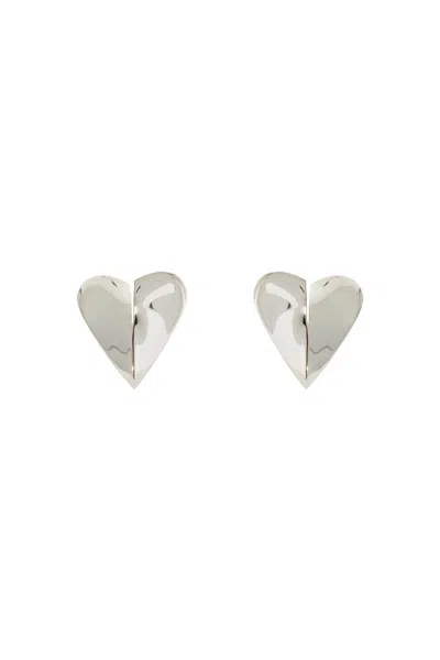 Alaïa Le Cour S Silver Earrings