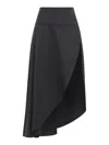 Alaïa Skirt In Noir Alaia