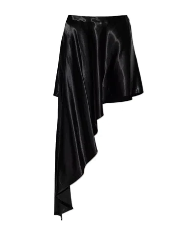 Alaïa Asymmetrical Skirt In Black