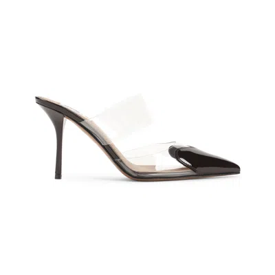 Alaïa Cozy Flat Mules With 9cm Heel Height In Multi