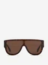 Alaïa Alaia Women Sunglasses Havana Mask In Brown