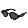 Alaïa Alaia Sunglasses Aa0069 S 1 In Brown