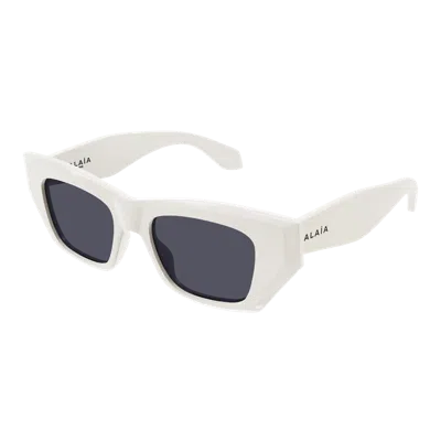 Alaïa Azzedine Alaia Sunglasses In White