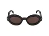 Alaïa Azzedine Alaia Sunglasses In Black