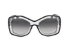 Alaïa Azzedine Alaia Sunglasses In Crystal Black Grey