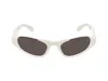 Alaïa Azzedine Alaia Sunglasses In White